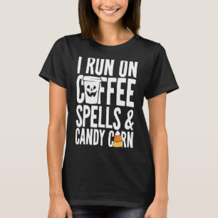 Camiseta Corro En Ortografía Y Candy Corn Divertidos Niños 