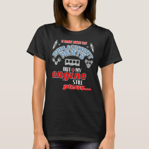 Camiseta Corro En Partes De Sustitución Un Órgano De Rodill