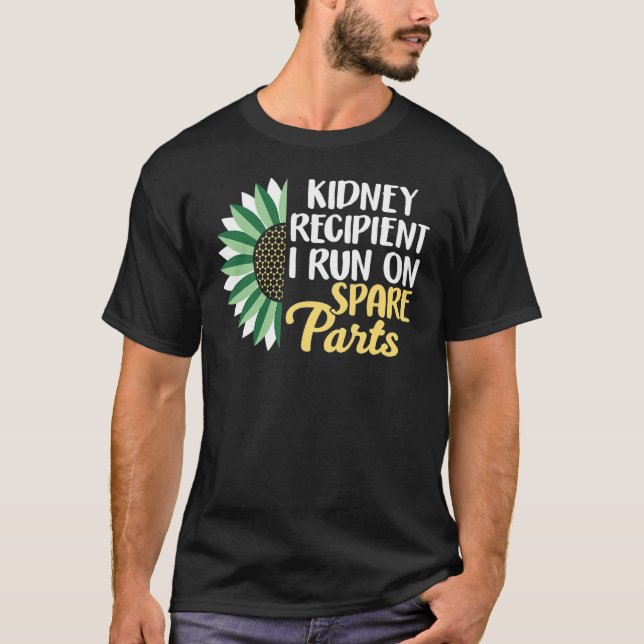 Camiseta Corro En Piezas De Repuesto Destinatario De Riñón  (Anverso)