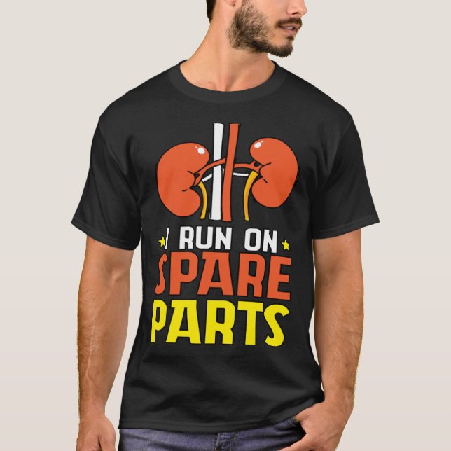 Camiseta Corro En Piezas De Repuesto Destinatario Del Trasp (Anverso)