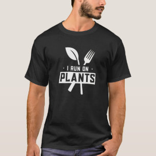 Camiseta Corro En Plantas Vegetarianas Vegetales Gard