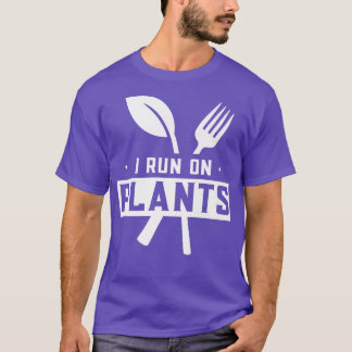 Camiseta Corro En Plantas Vegetarianas Vegetales Gard