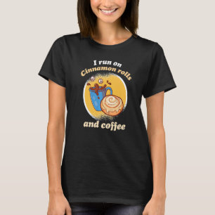 Camiseta Corro En Rolls De Canela Y Coffee Cinnamon Roll B