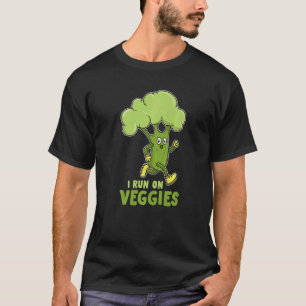 Camiseta Corro en Veggies el brócoli deportivo