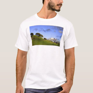Camiseta ¡Corro para la colina de ella! (en la parte