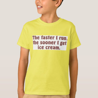 Camiseta Corro por el helado