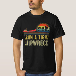 Camiseta Corro un naufragio estrecho