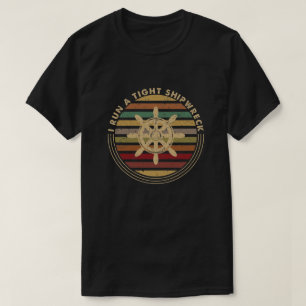 Camiseta Corro un naufragio estrecho