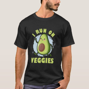 Camiseta Corro Vegetariano Corriendo Vegetariano Corriendo