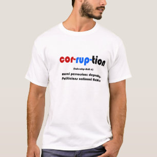 CAMISETA CORRUPCIÓN