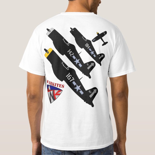 Camiseta Corsario VF-84 de Warkites F4U (Reverso)