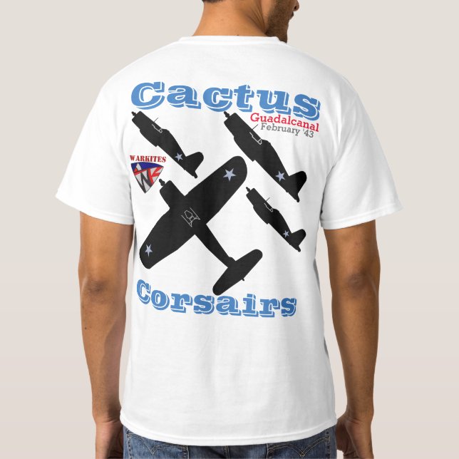 Camiseta Corsarios del cactus de Warkites (Reverso)