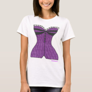 Camiseta Corsé púrpura