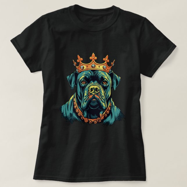 Camiseta Corso de Caña con Presa de Corona Canario 4 (Diseño del anverso)