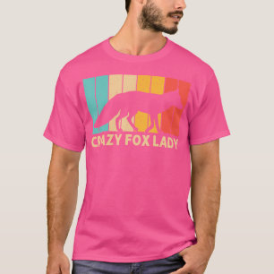 Camiseta Corta Fox Para Mujeres Mamá Fennec Fox Lover Arcti