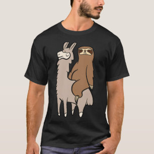 Camiseta Corta Leche Sobre Llama Amor Y Lemas