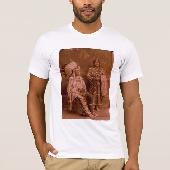 Camiseta Corta los oídos y a la esposa - cuervo del oso (Anverso)