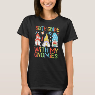 Camiseta Corta Matanza De Sexto Grado De Vuelta A Los Gnome