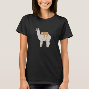 Camiseta Corta y divertida consigna y llama
