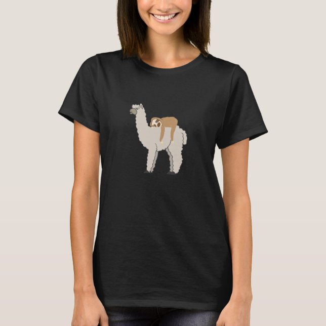 Camiseta Corta y divertida consigna y llama (Anverso)