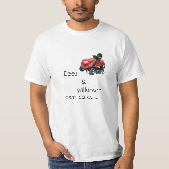 Camiseta cortacésped, Dees               y               … (Anverso)