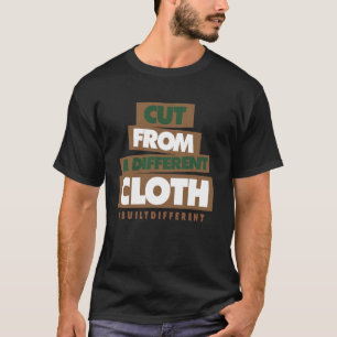 Camiseta Cortado De Una Tela Diferente Construido Diferente