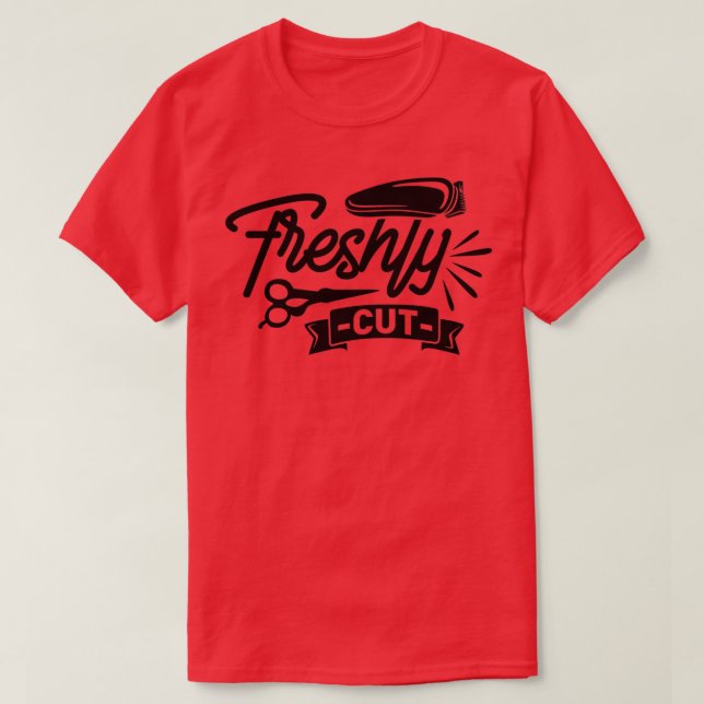 Camiseta Cortado fresco (Diseño del anverso)