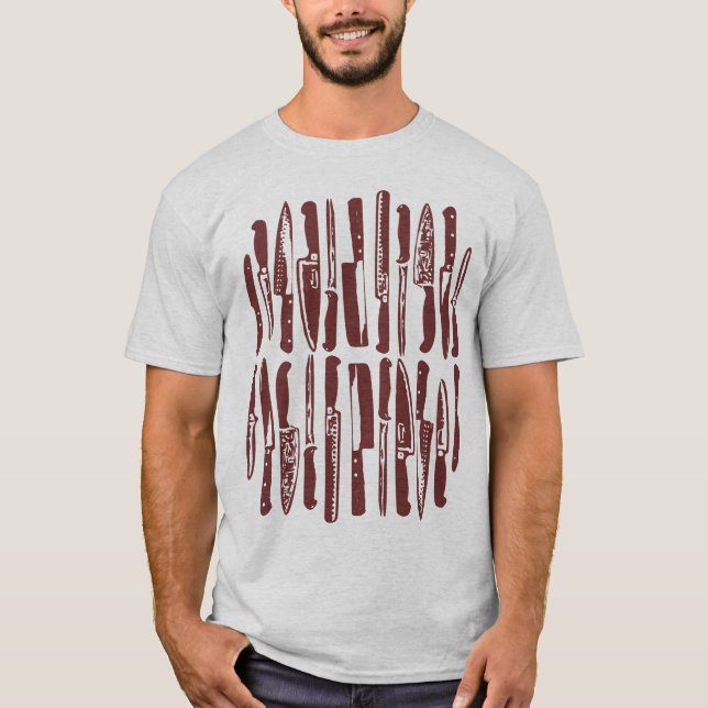 Camiseta Cortado y dictado - Marrón (Anverso)