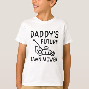 Camiseta Cortadora de césped del futuro de papá