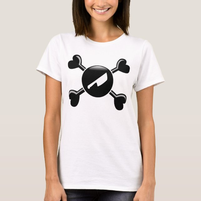 Camiseta Cortadura de carne cruzada (Anverso)