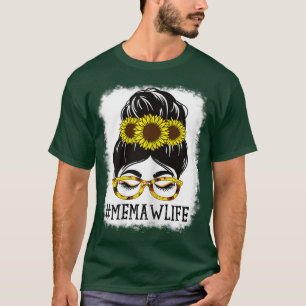 Camiseta Cortan girasoles de la abuela Bun Memaw
