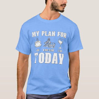 Camiseta Cortando Caballo Mi Plan Para El Caballo Occidenta