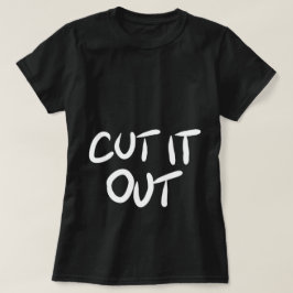 Camiseta Cortar