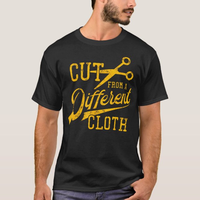 Camiseta Cortar De Una Ciudad De Ropa Diferente (Anverso)