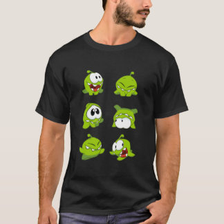 Camiseta Cortar El Rope - Om Nom Pack 2