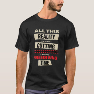 Camiseta Cortar en mi tiempo libre aventurero