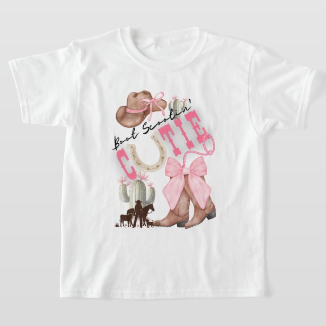 Camiseta Corte Boot Scootin ' (Distribución)