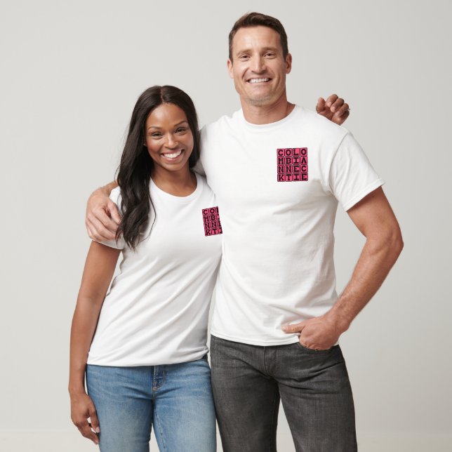 Camiseta Corte Colombiano, Método de Ejecución (Unisexo)