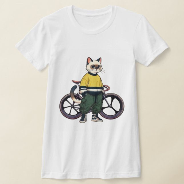 Camiseta corte de actitud de ajuste delgado (Distribución)