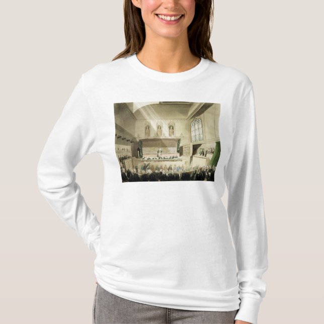 Camiseta Corte de Bench de rey, Westminster Hall (Anverso)