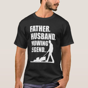 Camiseta Corte de Césped Genial Para Hombres Padre Cuidado