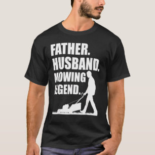 Camiseta Corte de Césped Genial para Hombres Padre Cuidado