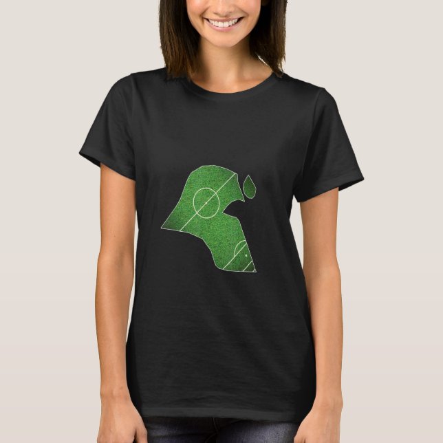 Camiseta Corte de fútbol de Kuwait (Anverso)