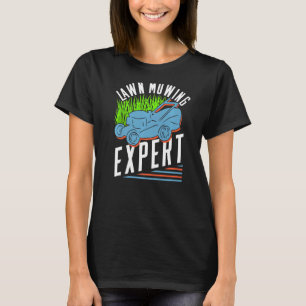 Camiseta Corte de gramática de la motocicleta experta en la