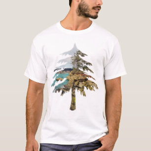 Camiseta Corte de la costa de Oregón