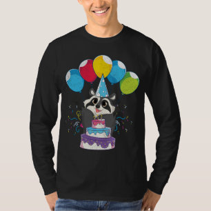 Camiseta Corte de la fiesta de cumpleaños de Panda Trash so