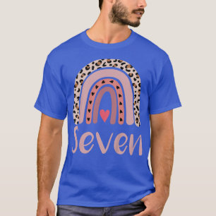 Camiseta Corte de la fiesta de cumpleaños Rainbow Leopard p