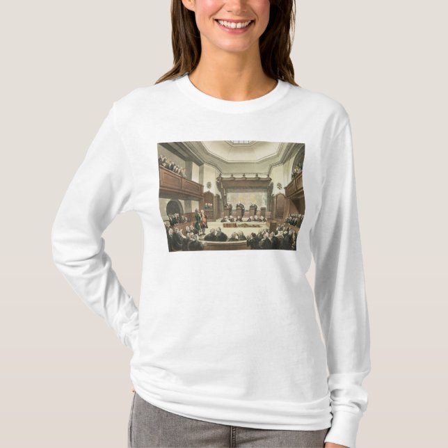 Camiseta Corte de las súplicas comunes, Westminster Hall (Anverso)
