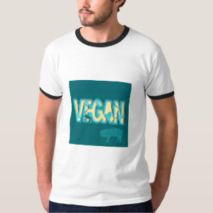 Camiseta Corte de papel vegano