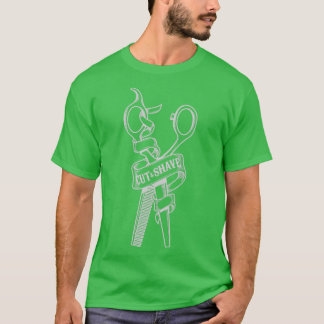 Camiseta Corte de pelo de barbería 3